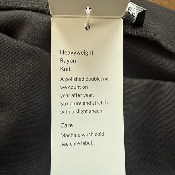 NWT Eileen Fisher Charcoal Gray Trousers szXL - Picture 6 of 6